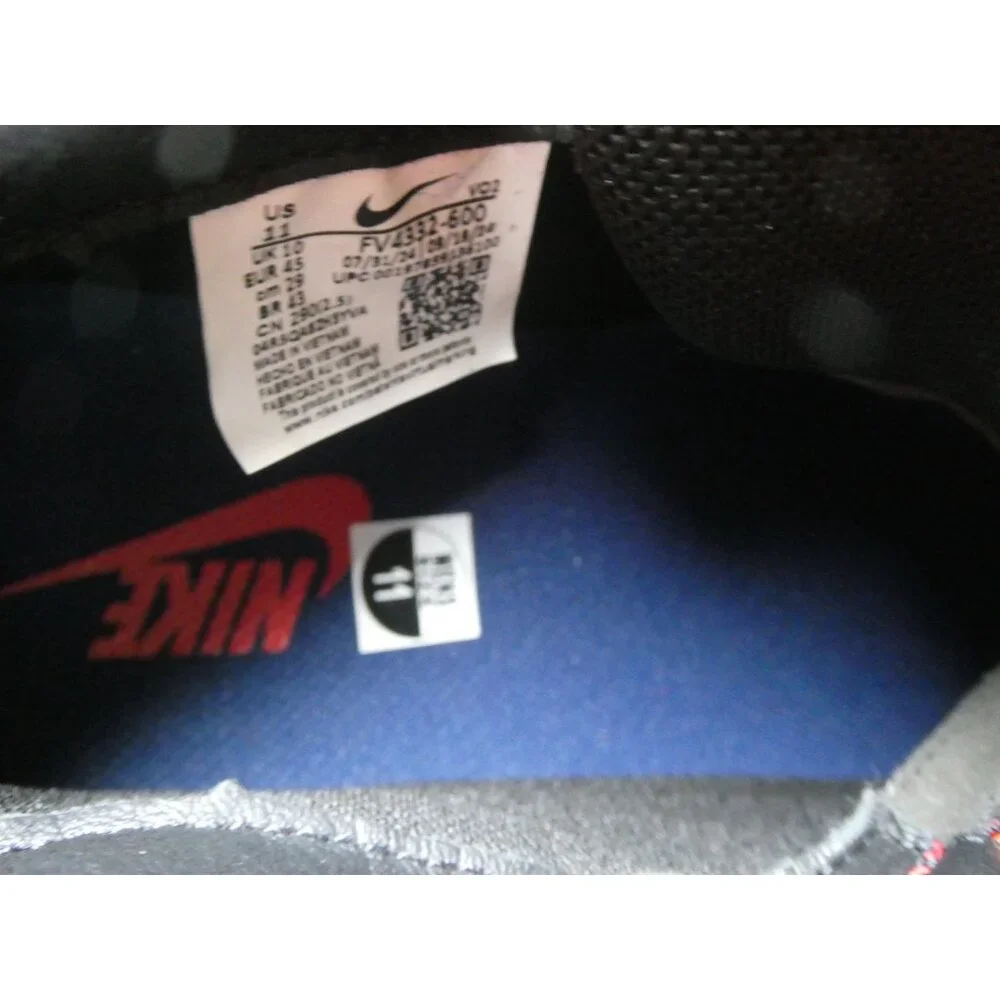 Nike Cygnal University Red/Black/University Gold/Navy Men's FV4332-600 SIze 11 - Picture 10 of 11